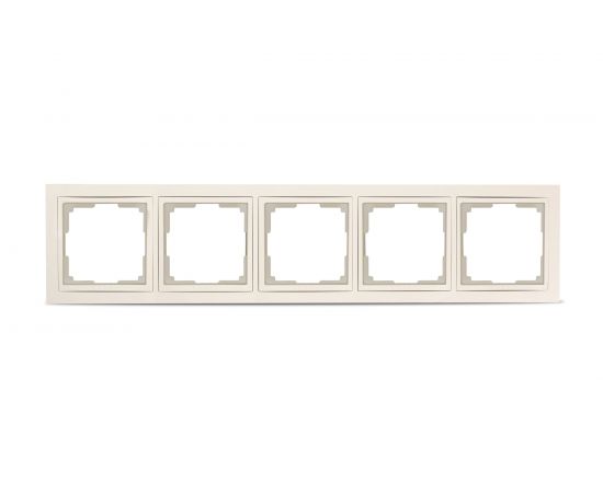 Рамка Smartbuy 5-местная пластик бежевая Нептун SBE-05i-Plastic-FR-5 