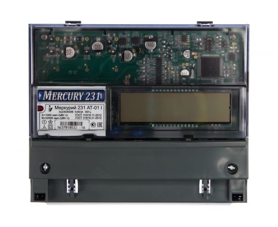 Счетчик Инкотекс Меркурий 231 AT-01I 3ф 5-60А 1 класс точности, 32431 87084 – изображение 2
