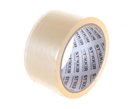 Упаковочная клейкая лента STEKKER 48мм, 36м, прозрачный INTP1-4836 39139 – изображение 2