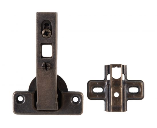 Мебельная накладная петля Amig антик 4403 – изображение 2