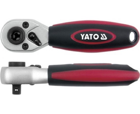 Трещотка для бит YATO и гол. 1/4", CrV, 136мм YT-0331 – изображение 2