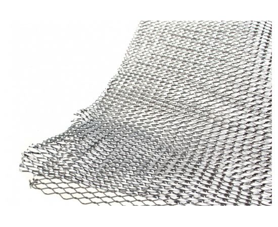 Облицовка радиатора DolleX алюминий, 120 х 30 см, серебро, ячейки 10 х 5,5мм DKS-135 – изображение 2