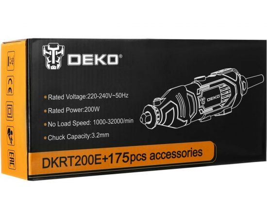 Электрический гравер DEKO DKRT200E 063-1416 – изображение 3