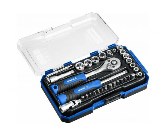 Универсальный набор инструмента ЗУБР Профессионал Компакт-35, 35 предметов 27642-H35_z01 – изображение 3