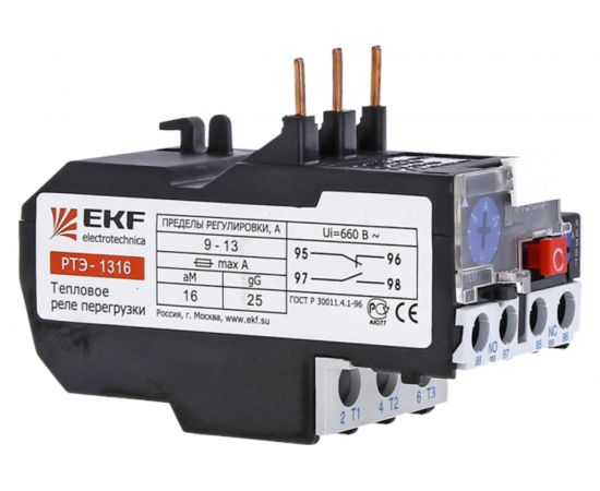 Тепловое реле EKF РТЭ-1322 17-25А rel-1322-17-25 7105696 – изображение 3