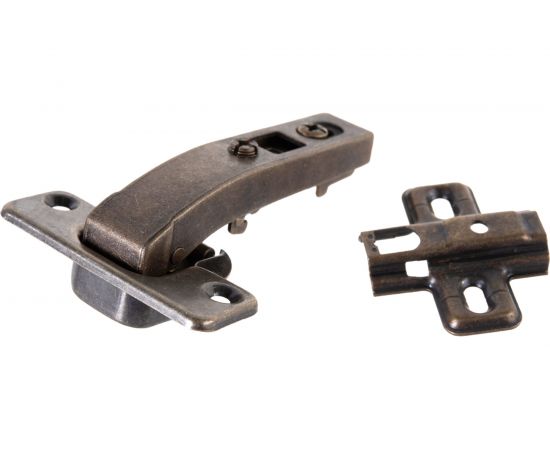 Мебельная накладная петля Amig антик 4403 – изображение 3