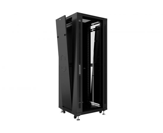 Монтажный телекоммуникационный шкаф Cabeus 19 напольный для оборудования SH-05C-27U60/60-BK – изображение 3