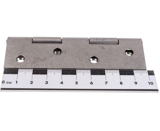 Узкая петля VORMANN 100x52х1,5 мм, нержавеющая сталь 010501100 – изображение 3