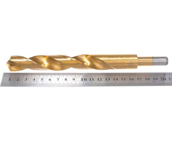 Сверло по металлу (20.5 мм; Р6М5; покрытие титан+кобальт) vertextools 666-20,5 – изображение 4