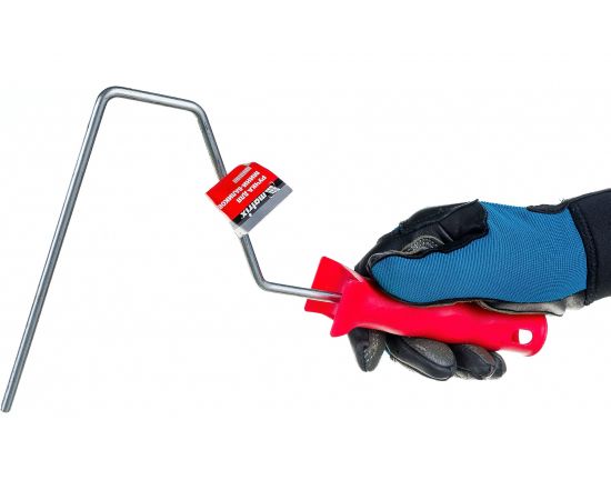 Ручка для валиков 180 и 250 мм (D 6 мм; оцинкованная) MATRIX 81215 – изображение 4