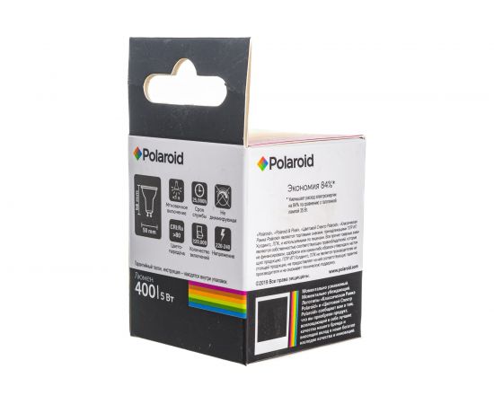 Светодиодная лампа Polaroid 220V GU10 5W 6500K GU10 400lm PL-GU10506 – изображение 4