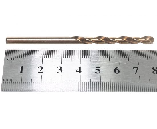 Сверло цх средняя серия (4.3х47х80 мм; HSS М35Р6М5К5; А1; DIN338) ИНСТУЛС 00001174740 – изображение 4