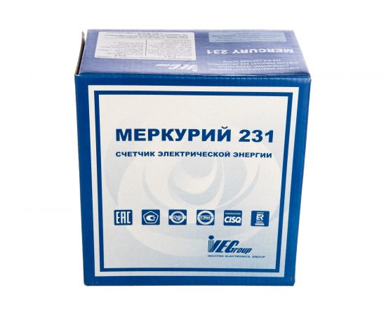 Счетчик Инкотекс Меркурий 231 AT-01I 3ф 5-60А 1 класс точности, 32431 87084 – изображение 4