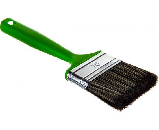 Флейцевая кисть для работ по дереву смешанная щетина С1 70х14мм Мелодия цвета 67070 – изображение 4