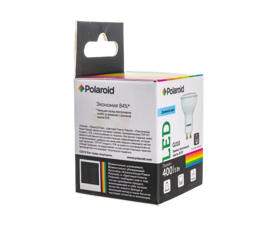 Светодиодная лампа Polaroid 220V GU10 5W 6500K GU10 400lm PL-GU10506 – изображение 5