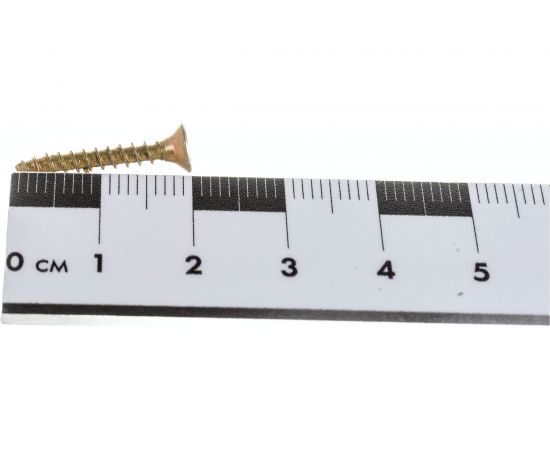 Универсальный саморез по дереву КрепСтройГрупп 3х20 желтый цинк, 500 шт. 145414 – изображение 6