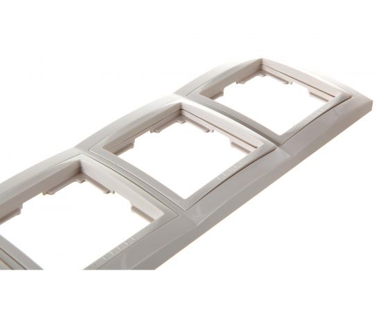 Рамка Smartbuy 5-местная пластик бежевая Нептун SBE-05i-Plastic-FR-5 – изображение 7