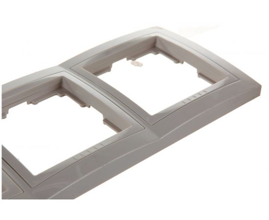 Рамка Smartbuy 4-местная пластик бежевая Нептун SBE-05i-Plastic-FR-4 – изображение 7