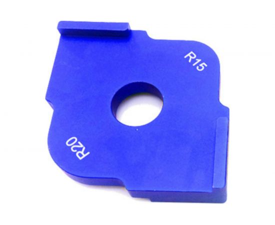 Шаблон РеСоурс радиусный, двухсторонний, R15/R20, RST.005.R15-R20 