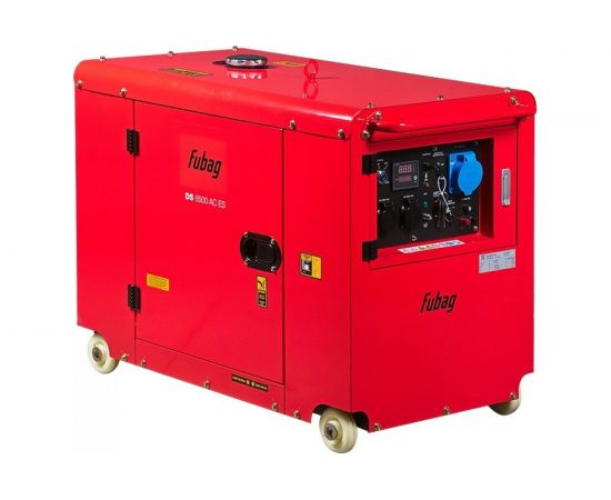 Дизельная электростанция FUBAG в шумозащитном кожухе с электростартером и коннектором автоматики DS 6500 AC ES, 431743 