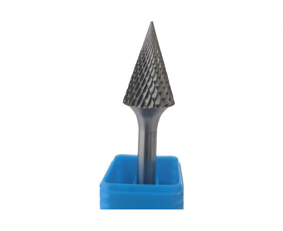 Борфреза коническая (10х20х6х65 мм; ВК8; M10; 20Х06) ИНСТУЛС 00001337712 