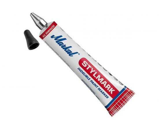 Маркер-краска в металлической тубе Markal Stylmark, 3,0 мм, чёрный 96655 