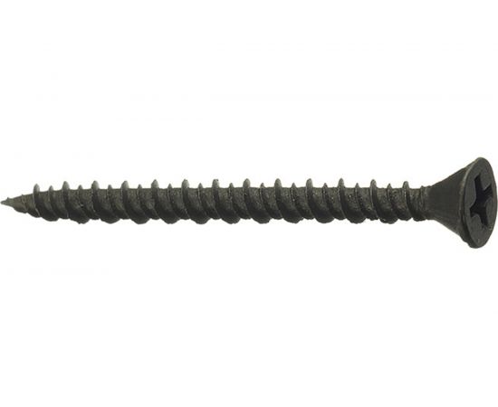 Саморезы ГВЛ с потайной головкой и двухзаходной резьбой Профикреп оксид. пакет, 3,9х19 18 шт 111721 