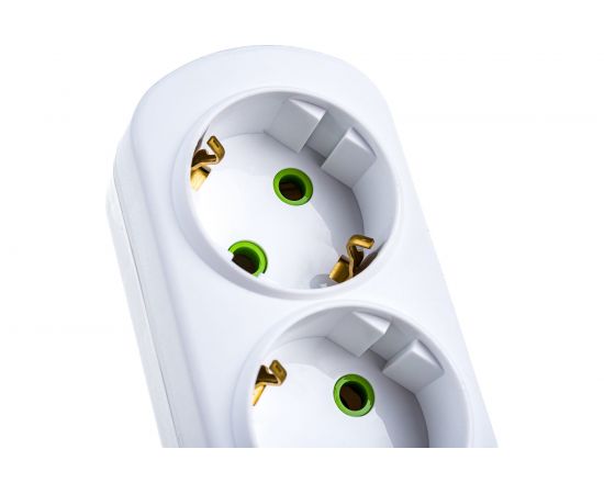 Удлинитель Lezard LETITIA с заземлением 6 входов 2 метра 721-0602-601 – изображение 2
