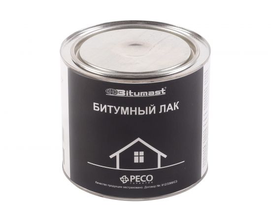 Битумный лак, 2 л Bitumast 4607952900257 – изображение 2