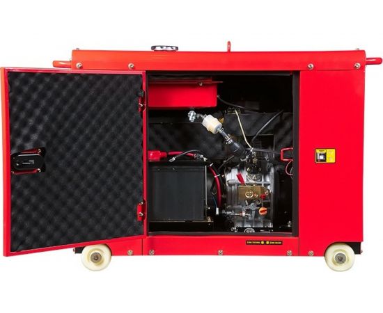Дизельная электростанция FUBAG в шумозащитном кожухе с электростартером и коннектором автоматики DS 6500 AC ES, 431743 – изображение 2