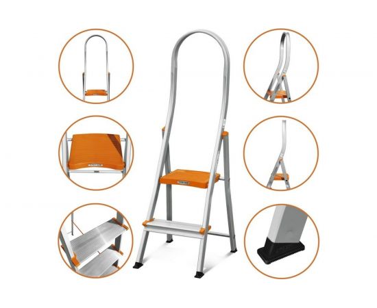 Алюминиевая стремянка Эйфель Триумф 102 – изображение 2