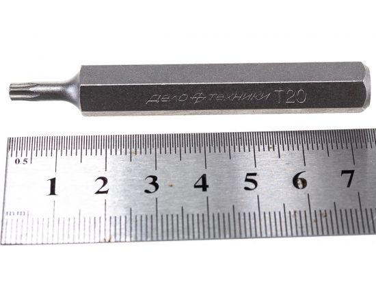 Вставка TORX T20 3/8 дюйма, длина 75 мм Дело Техники 626220 – изображение 3