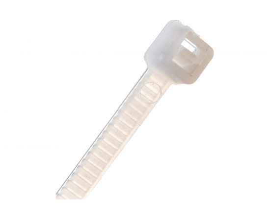 Универсальный пластиковый хомут ЭВРИКА белый 3.0x120мм 50шт ER-03121 – изображение 3