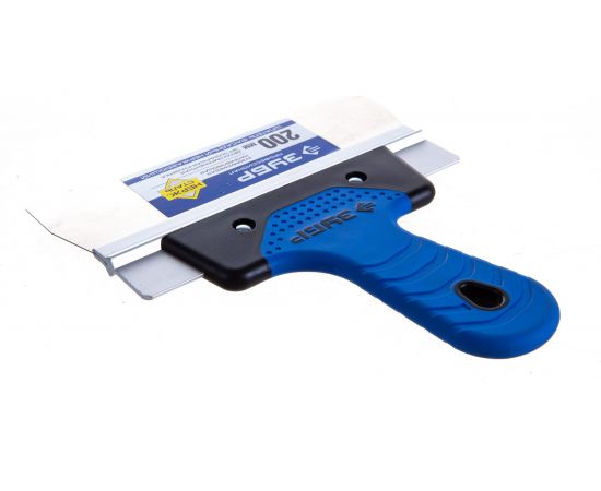 Фасадный нержавеющий шпатель 2к ручка. 200мм ЗУБР ПРОФЕССИОНАЛ 10049-20_z03 – изображение 3