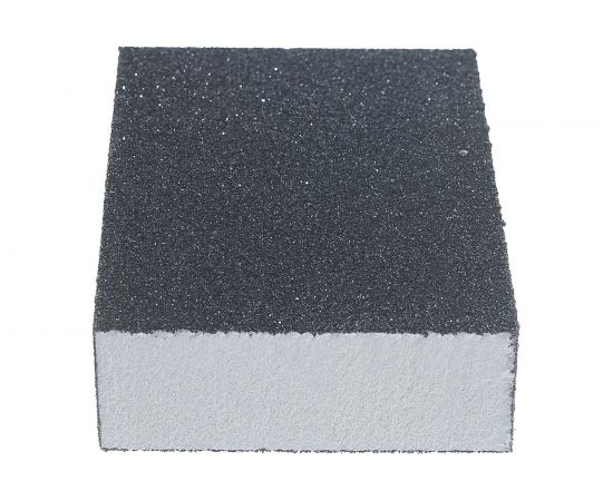 Губка шлифовальная «МАСТЕР» четырехсторонняя (100х68х26 мм; Р80; SiC) Зубр 35612-080 – изображение 3