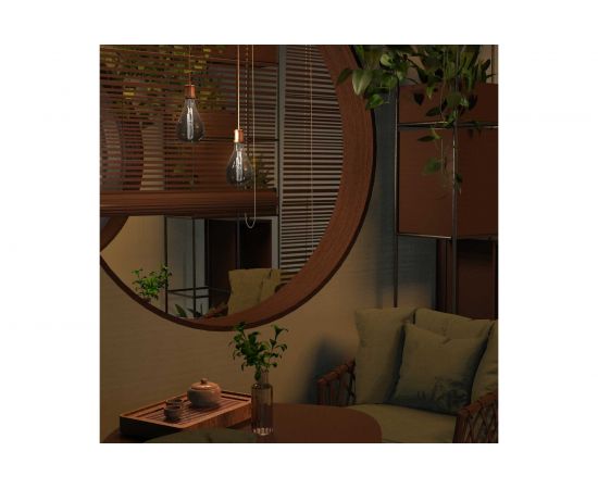 Лампа Gauss LED Vintage Filament Straight PS160 6W E27 290x160mm Gray 330lm 4000K 1/6 179802205 – изображение 4