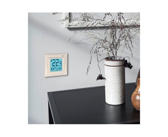 Терморегулятор REXANT сенсорный RX-419B бежевый 51-0585 – изображение 7