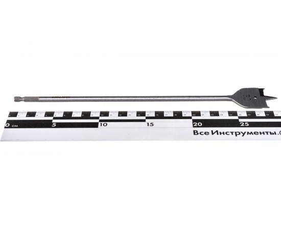 Сверло перовое по дереву (32х300 мм) ПРАКТИКА 774-252 – изображение 7