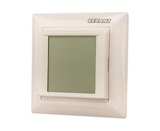 Терморегулятор REXANT сенсорный RX-419B бежевый 51-0585 – изображение 8