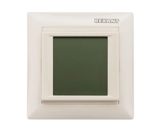 Терморегулятор REXANT сенсорный RX-419B бежевый 51-0585 – изображение 9