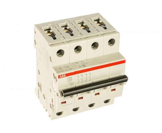 Автоматический выключатель ABB S204 4P 40А 6kA 2CDS254001R0404 
