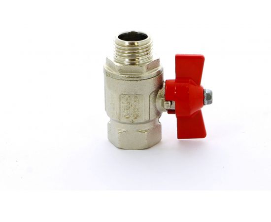 Шаровой кран ITAP муфта/резьба, полнопроходной, бабочка, 1/2 ART 093 ""IDEAL"" 