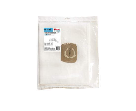 Мешки универсальные трехслойные синтетические UN 10 IND (4 шт; 20 л) для строительного пылесоса FILTERO 05936 
