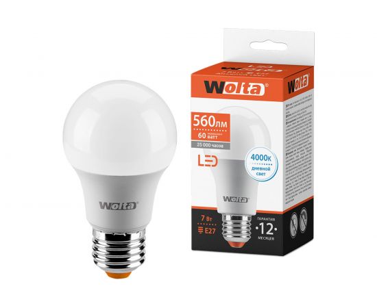 Лампа WOLTA LED 25S55BL7E27 
