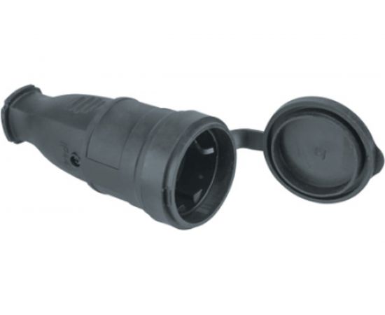 Переносная розетка Navigator NCA-SKR01-16A-E-IP44-BL с заземлением, черная 61369 