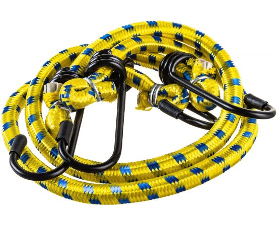 Стяжка для крепления груза DolleX эластичная, 8 мм х 40 см, 2 шт SPD-02 