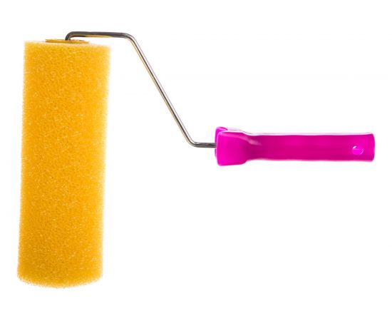 Валик в сборе KRAFOR ГРУБЫЙ (структурный поролон, D80/230мм, бюгель 6мм) 088-0250 54836 