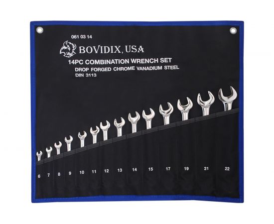 Набор комбинированных ключей, 14шт BOVIDIX 0610314 