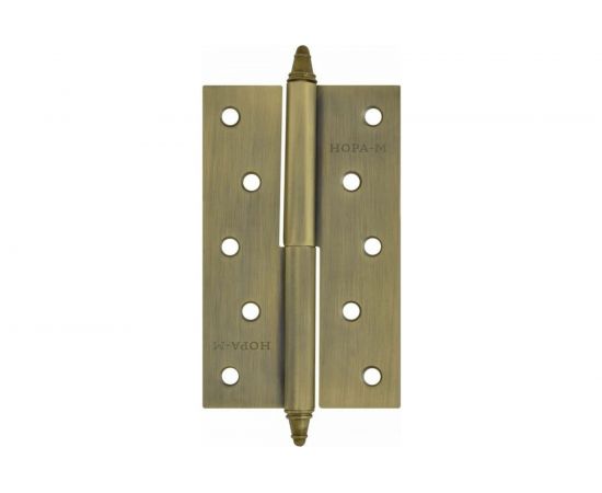 Петля НОРА-М 610-5"" мат.брон.покр. правая 2,5 мм 14448 