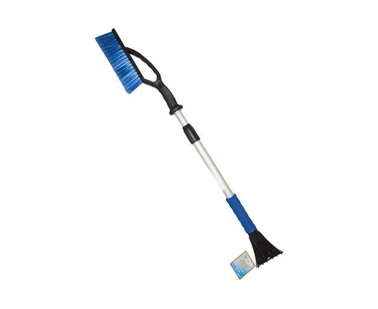 Щетка для снега со скребком General Technologies телескопическая, 90-120 см, скребок 10 см GT-BR527 